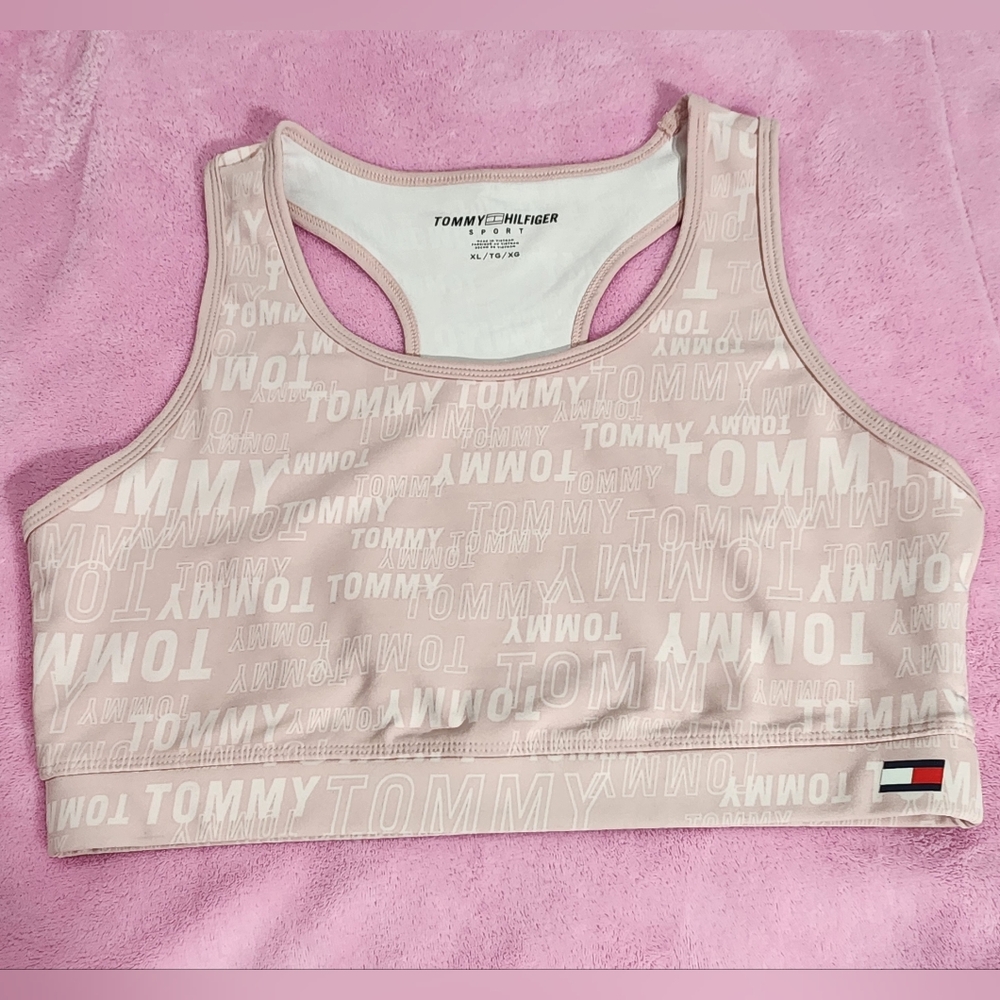 Tommy Hilfiger Pink Sports Bra